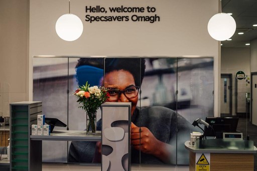 Specsavers Omagh interior