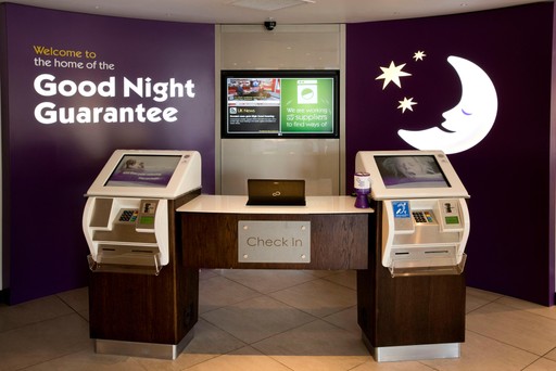 Premier Inn reception