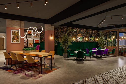 The Social at Premier Inn is an all-new space for checking in and hanging out in style. 