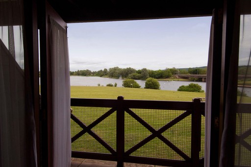 Premier Inn bedroom view