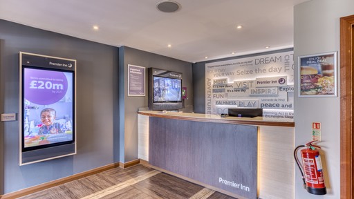 Premier Inn Arundel hotel reception