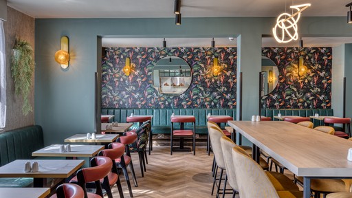The Social breakfast room