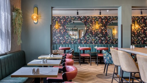 The Social breakfast room