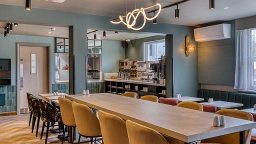 The Social breakfast room