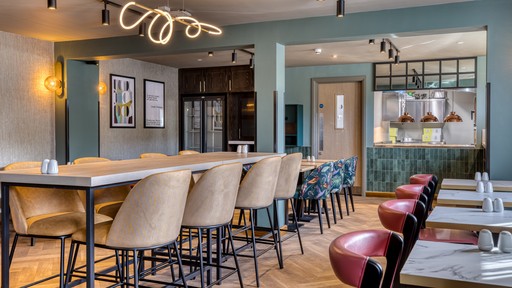 The Social breakfast room