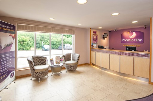 Premier Inn Bradford South hotel reception