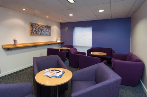 Premier Inn business centre interior