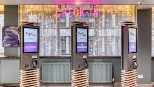 Premier Inn Glasgow City Centre (George Square) hotel reception