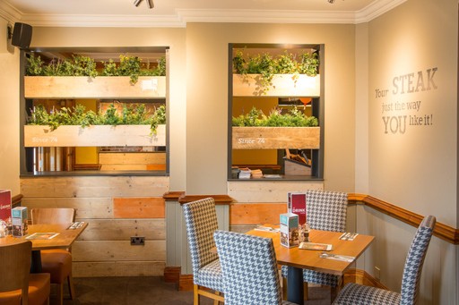 Beefeater restaurant interior