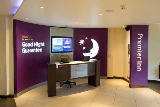 Premier Inn Stirling City Centre reception