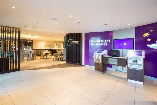 Premier Inn Basingstoke Town Centre hotel reception