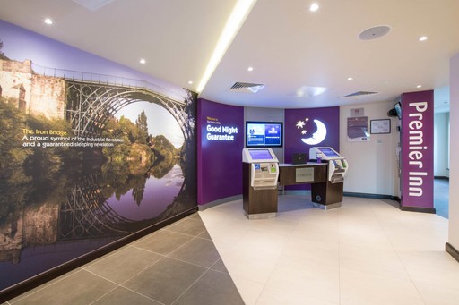 Premier Inn Telford International Centre hotel reception