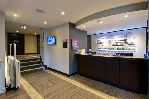 Premier Inn Birmingham City Centre Bridge Street hotel reception