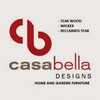CASA BELLA DESIGNS TEAK & WICKER FURNITURE Logo