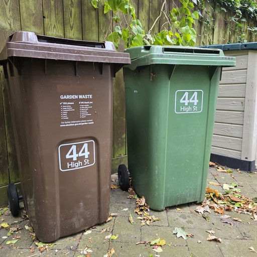 wheelie bin stickers