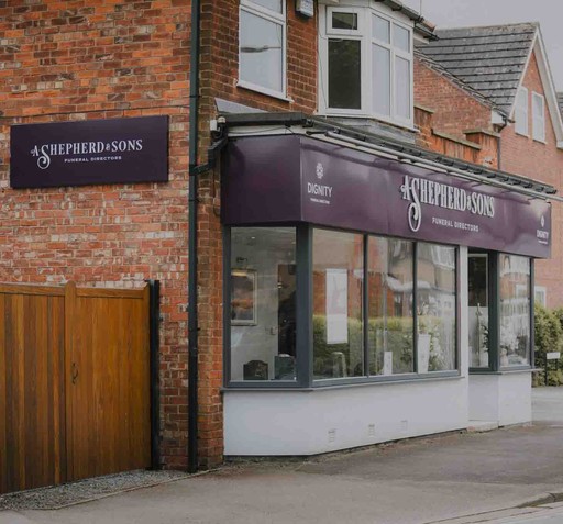 A. Shepherd's & Sons  Funeral Directors' branch in Cottingham, Hull