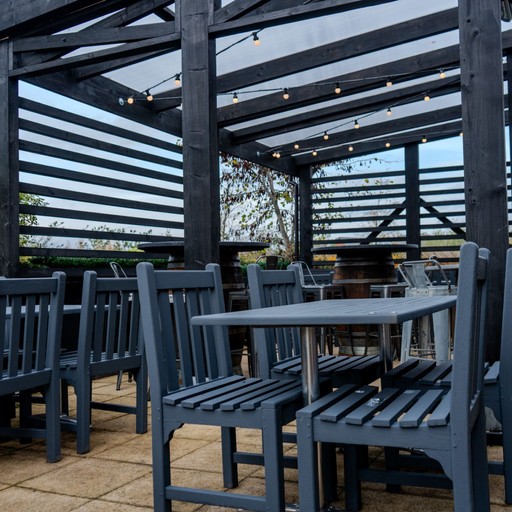 Llanwern Bull Newport, outdoor seating, pub garden