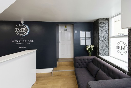 Waiting area at The Menai Bridge Dental Practice