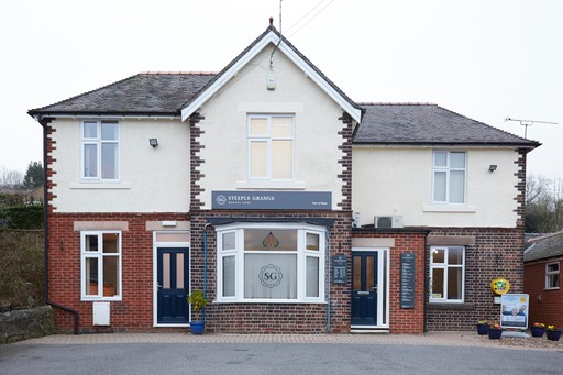 Outside of Steeple Grange Dental Care