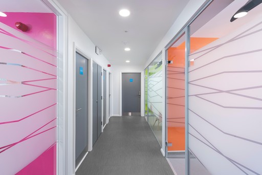 Hallway at Total Orthodontics Crawley