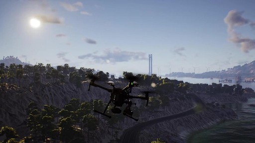 DJI Flight Simulator, Drone Pilot Training Academy Belfast Northern Ireland, UK.