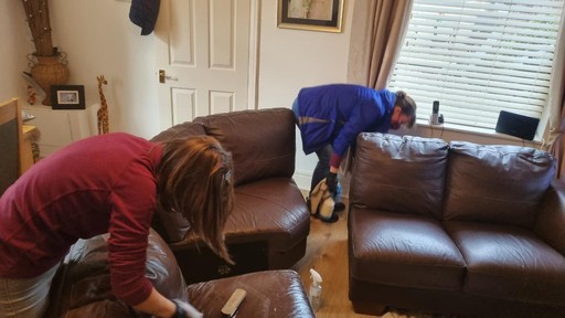 Professional leather cleaning service in Doncaster