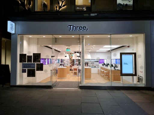 Three Glasgow Buchanan Street store