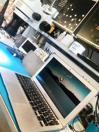 Macbook liquid damage repair complete