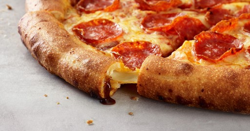 Papa Johns Stuffed Crust Double Pepperoni Pizza
