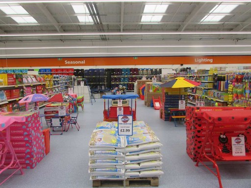 The fun kids furniture on sale at B&M Bridgwater