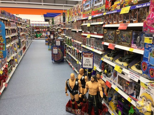Keep the kids happy with B&M's huge selection of toys, available at the Stenhousemuir store on Tryst Road.