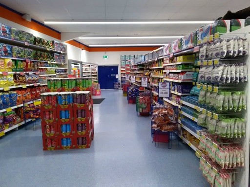 A first glimpse inside B&M's new Bargain Store in Pwllheli, located on Lower Cardiff Road.