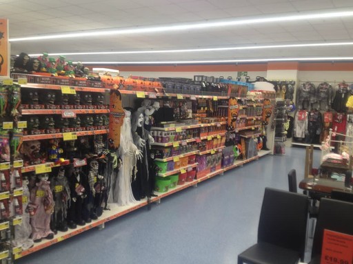 A (spooky!) first glimpse inside B&M's brand new Bargains store in Stowmarket.