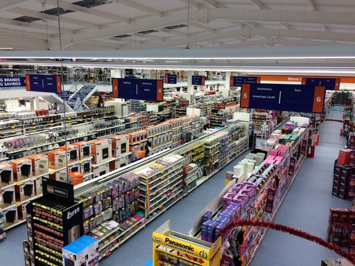 A first glimpse inside B&M's brand new Home Store in Folkestone, located at Park Farm Retail Park.