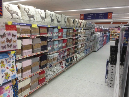 B&M Wadebridge stocks plenty of cosy bedding in a range of colours and styles.