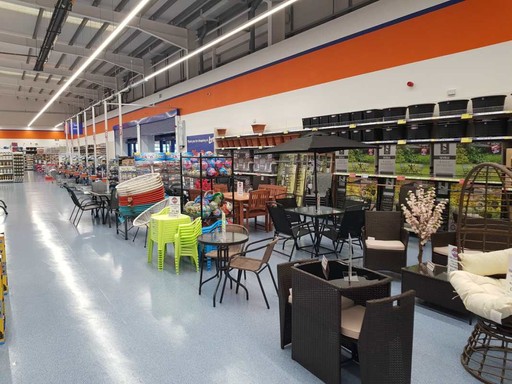 B&M Anglia's wide range of gardening products, perfect for the summer months,