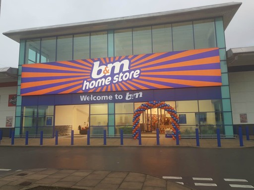 B&M's brand new Home Store in Newport, located at 28 East Retail Park.