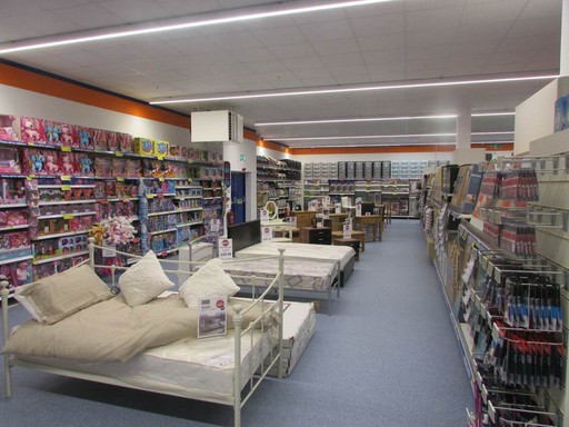 A selection of the furniture products which are on sale at B&M Clevedon