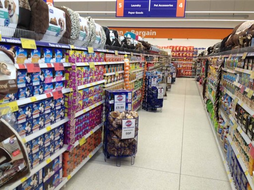 There's something for the pets to enjoy in B&M Welshpool.