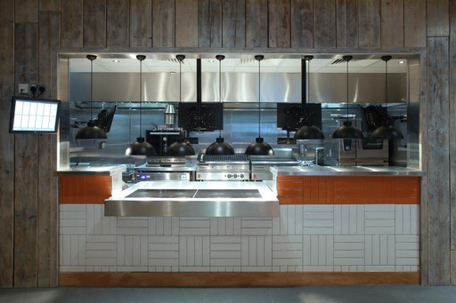 Bar + Block Steakhouse Interior