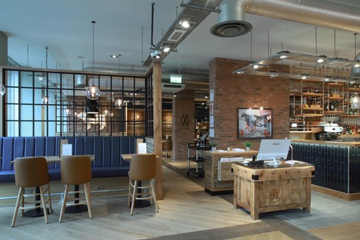 Bar + Block Steakhouse Interior
