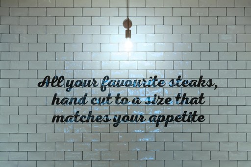 Bar + Block Steakhouse Interior