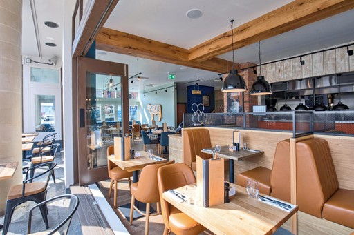 Bar + Block Steakhouse interior
