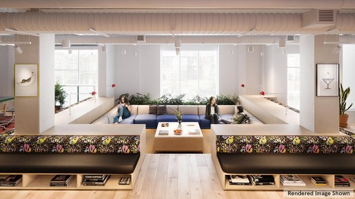 WeWork Dalton Place Lounge (Render)