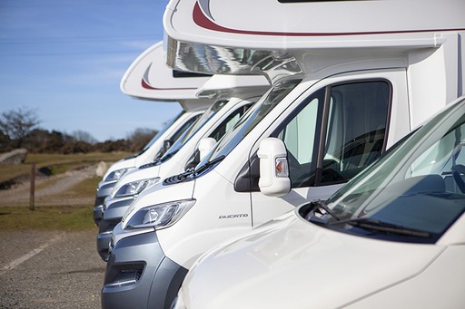 Cornish Motorhome Hire - Vehicle Fleet Side View