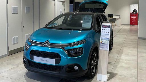 Inside Citroen Cardiff