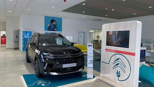 Inside Citroen Cardiff