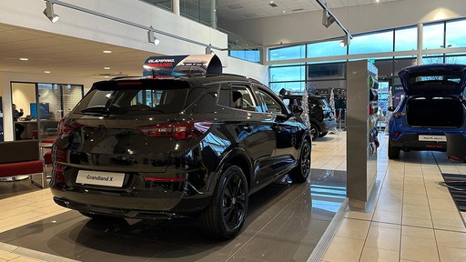 Inside Vauxhall Leeds Showroom