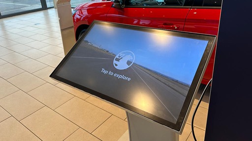 Inside Vauxhall Leeds Showroom