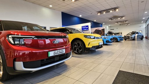 Evans Halshaw Ford Cardiff Interior New Car Lineup